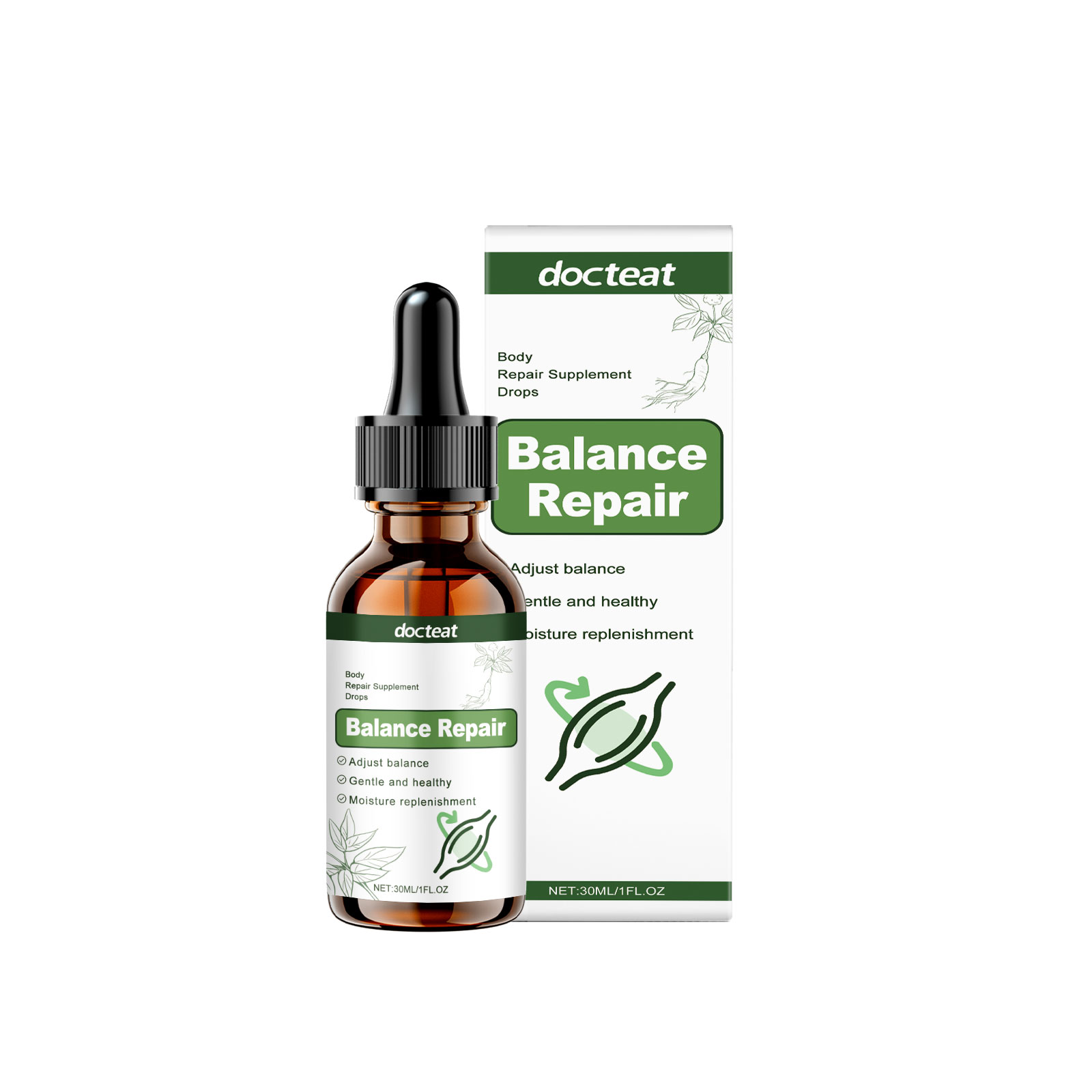 Docteat Body Care Drops Body Leg Muscle Care Gentle Care Body Care Supplement Drops