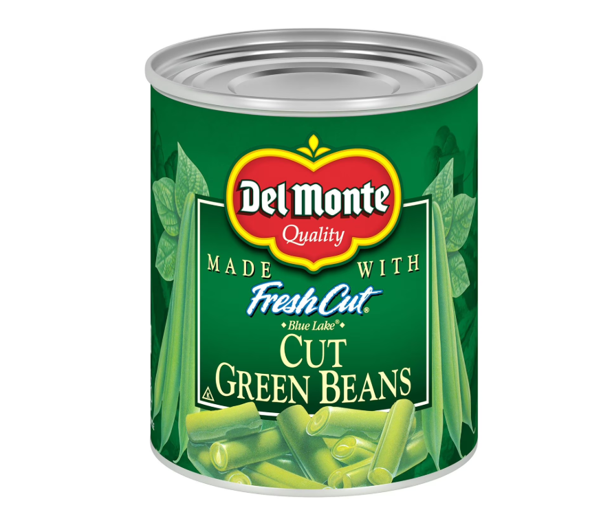 Del Monte Fancy Cut Green Beans, 101 oz.